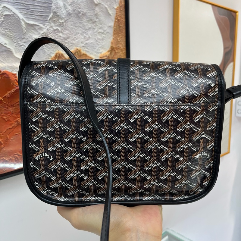 Goyard Belvedere PM 新款郵差包 馬鞍包🖤-4