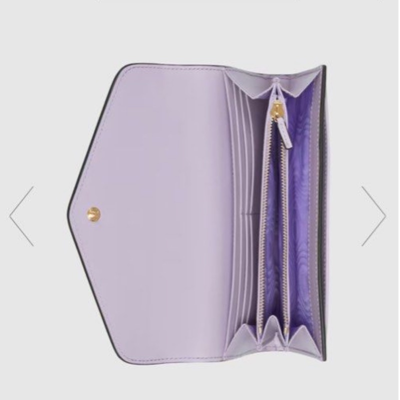 gucci 紫色長銀包 long wallet-1