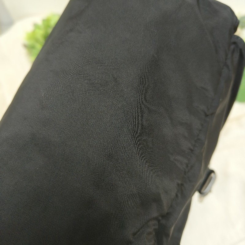 ㊣✨PRADA✨（附防塵袋）普拉達 黑色 掀蓋式 輕量 帆布 單釦 郵差包 相機包 肩背包 斜背包 /二手包/二手精品/保證正品🌳二手樹屋🌳-21