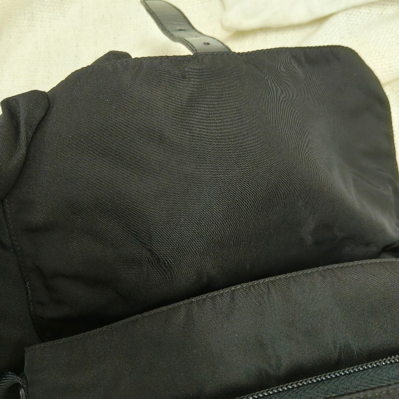 ㊣✨PRADA✨（附防塵袋）普拉達 黑色 掀蓋式 輕量 帆布 單釦 郵差包 相機包 肩背包 斜背包 /二手包/二手精品/保證正品🌳二手樹屋🌳-24