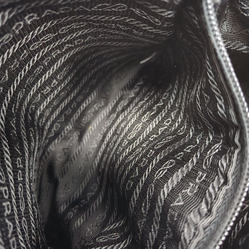 ㊣✨PRADA✨（附防塵袋）普拉達 黑色 掀蓋式 輕量 帆布 單釦 郵差包 相機包 肩背包 斜背包 /二手包/二手精品/保證正品🌳二手樹屋🌳-35