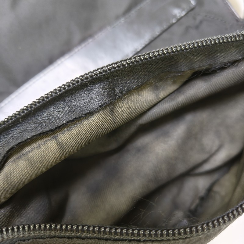 ㊣✨PRADA✨（附防塵袋）普拉達 黑色 掀蓋式 輕量 帆布 單釦 郵差包 相機包 肩背包 斜背包 /二手包/二手精品/保證正品🌳二手樹屋🌳-40