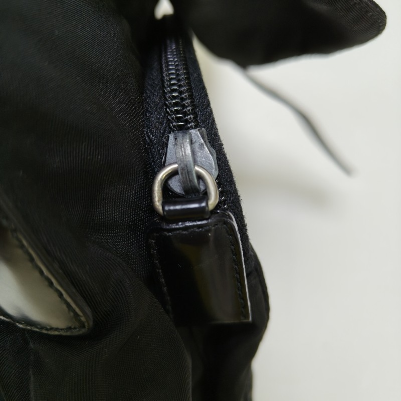 ㊣✨PRADA✨（附防塵袋）普拉達 黑色 掀蓋式 輕量 帆布 單釦 郵差包 相機包 肩背包 斜背包 /二手包/二手精品/保證正品🌳二手樹屋🌳-42