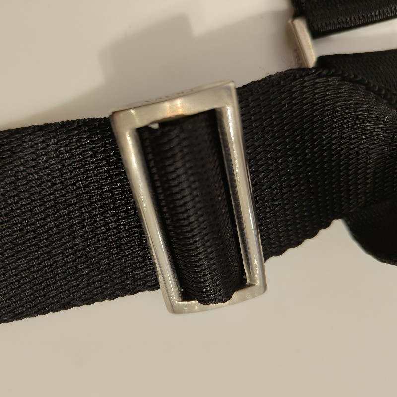 ㊣✨PRADA✨（附防塵袋）普拉達 黑色 掀蓋式 輕量 帆布 單釦 郵差包 相機包 肩背包 斜背包 /二手包/二手精品/保證正品🌳二手樹屋🌳-49