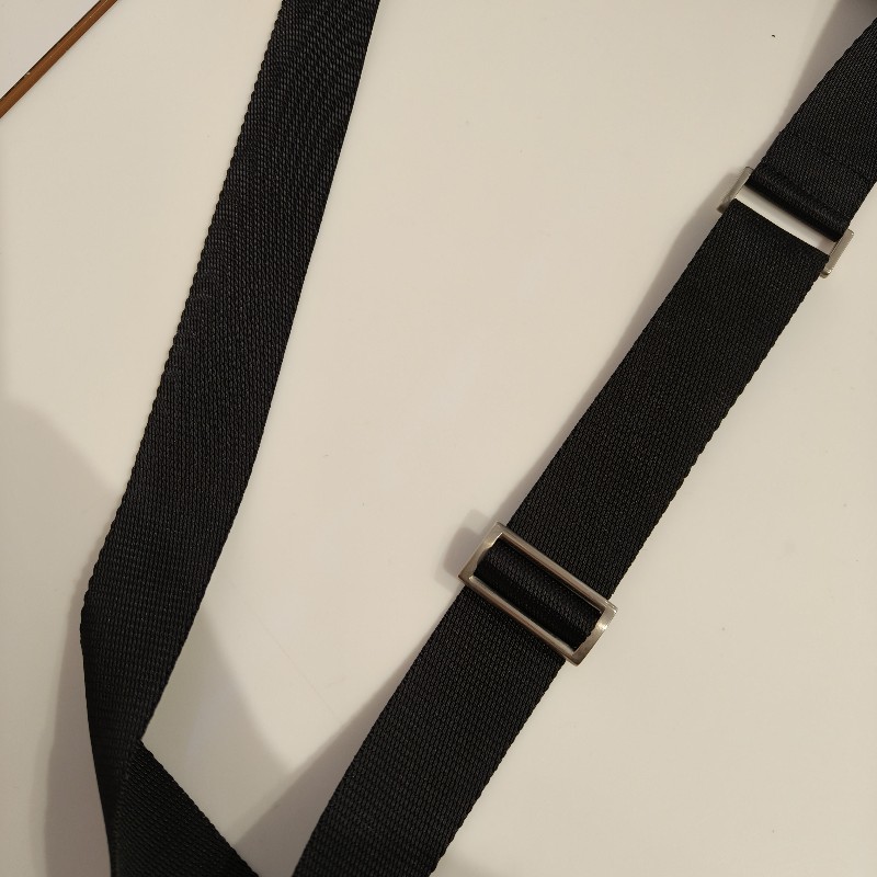 ㊣✨PRADA✨（附防塵袋）普拉達 黑色 掀蓋式 輕量 帆布 單釦 郵差包 相機包 肩背包 斜背包 /二手包/二手精品/保證正品🌳二手樹屋🌳-51