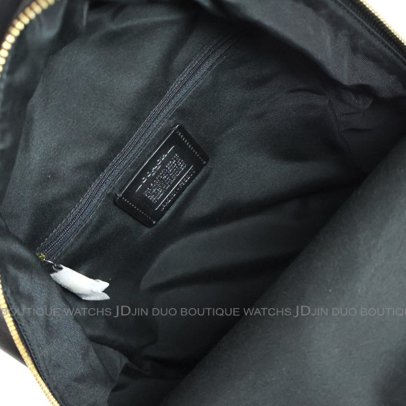金鐸精品~2354 COACH F32200 C-LOGO咖啡色中號雙肩帶 後背包 全新品-6