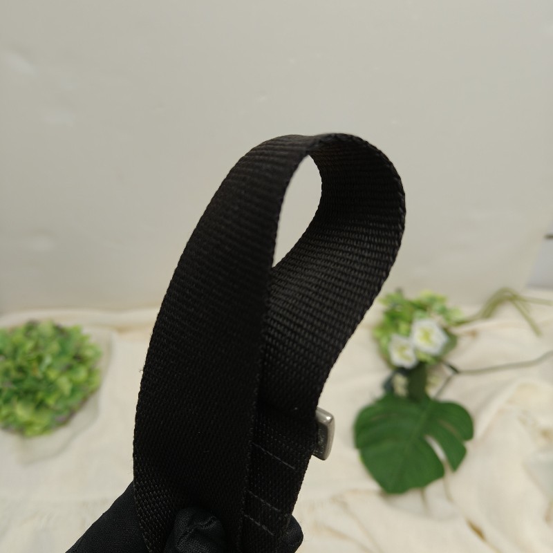 ㊣✨PRADA✨（附防塵袋）普拉達 黑色 掀蓋式 輕量 帆布 雙釦 郵差包 肩背包 斜背包 /二手包/二手精品/保證正品🌳二手樹屋🌳-37