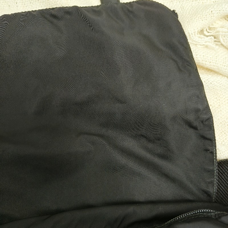 ㊣✨PRADA✨（附防塵袋）普拉達 黑色 掀蓋式 輕量 帆布 雙釦 郵差包 肩背包 斜背包 /二手包/二手精品/保證正品🌳二手樹屋🌳-39