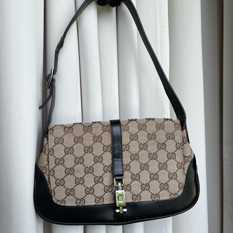 (配色超美😍)GUCCI Jackie 仙女專用✨ 賈姬包 腋下包 包包-0