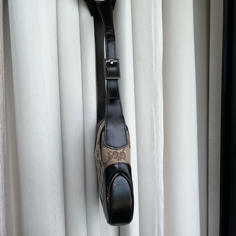 (配色超美😍)GUCCI Jackie 仙女專用✨ 賈姬包 腋下包 包包-9