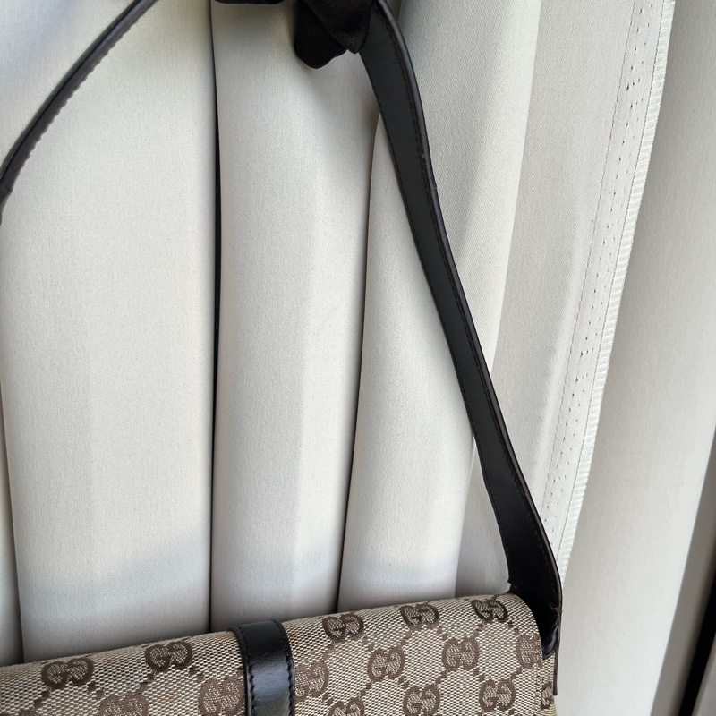 (配色超美😍)GUCCI Jackie 仙女專用✨ 賈姬包 腋下包 包包-15