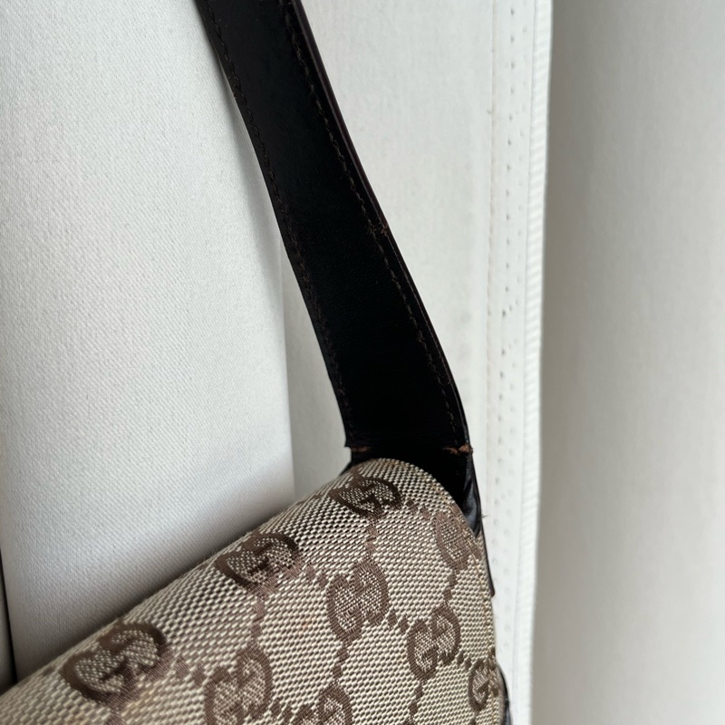 (配色超美😍)GUCCI Jackie 仙女專用✨ 賈姬包 腋下包 包包-17