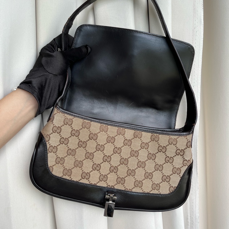 (配色超美😍)GUCCI Jackie 仙女專用✨ 賈姬包 腋下包 包包-20