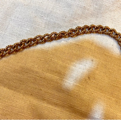 中古VALENTINO 金色中手鍊-9