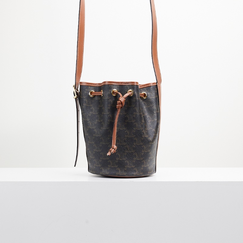 Celine 抽繩小水桶-0