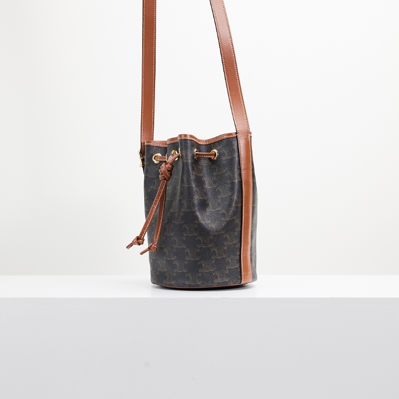 Celine 抽繩小水桶-3