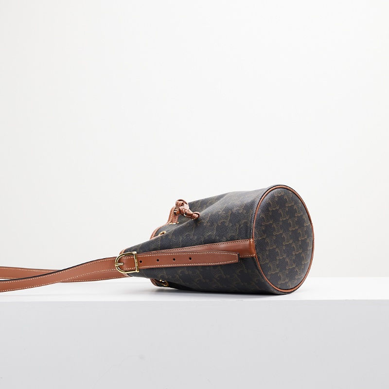 Celine 抽繩小水桶-4