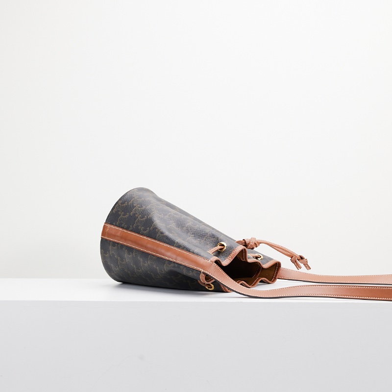 Celine 抽繩小水桶-5