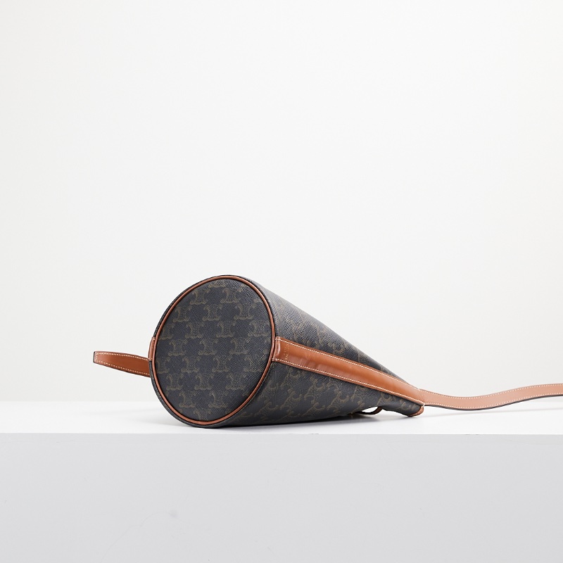 Celine 抽繩小水桶-6