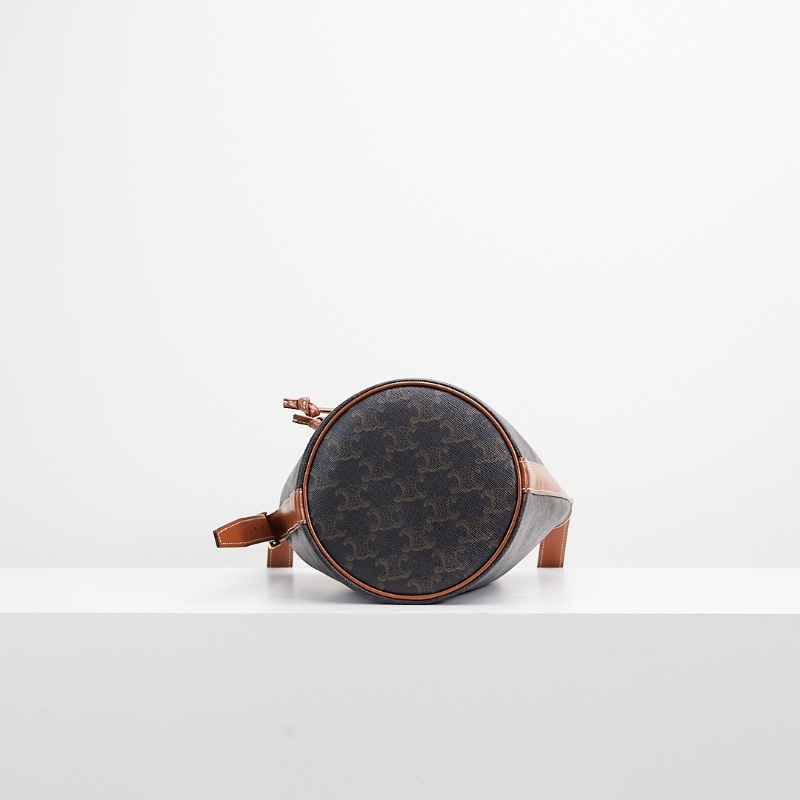 Celine 抽繩小水桶-7