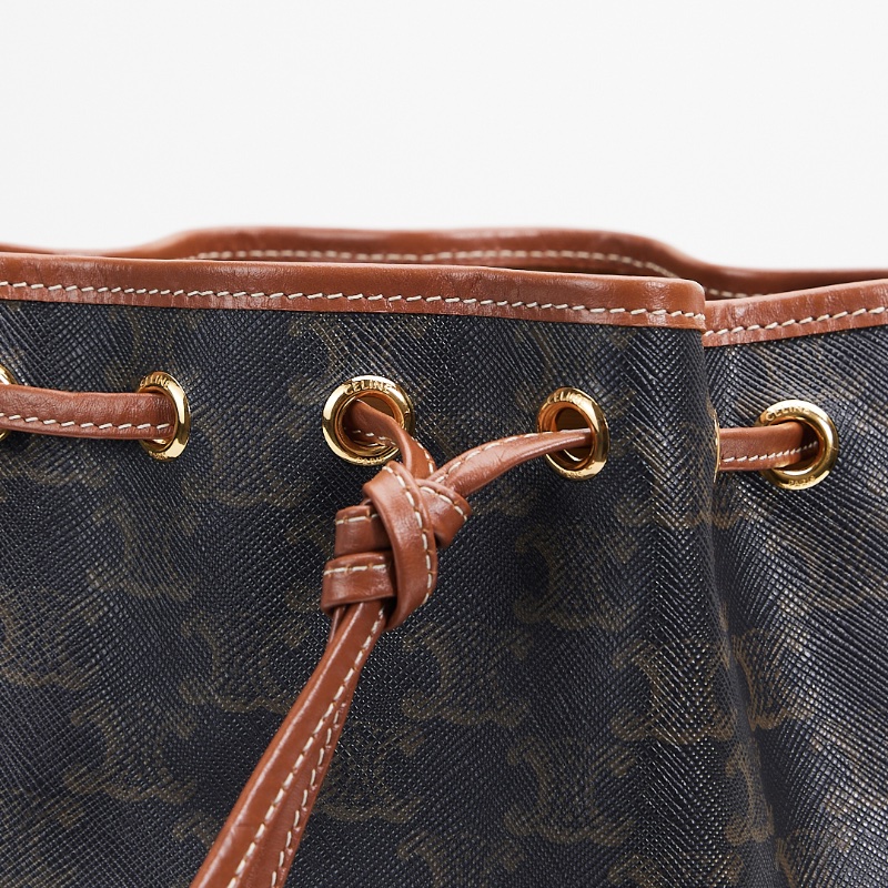 Celine 抽繩小水桶-9