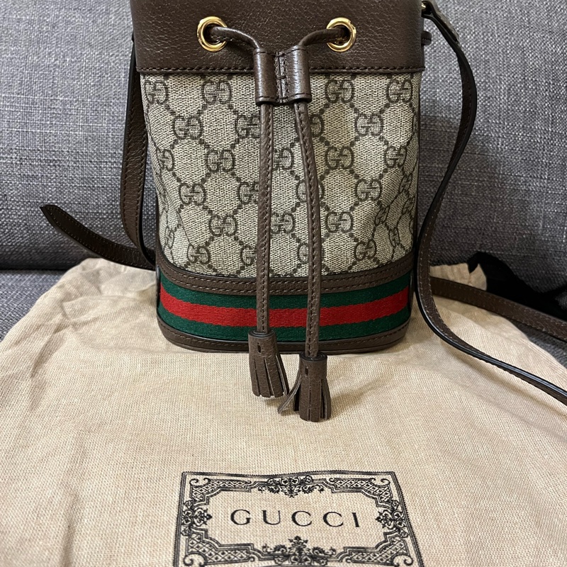 Gucci 老花 小水桶+ 全新內膽 （✔️即買即背）-4