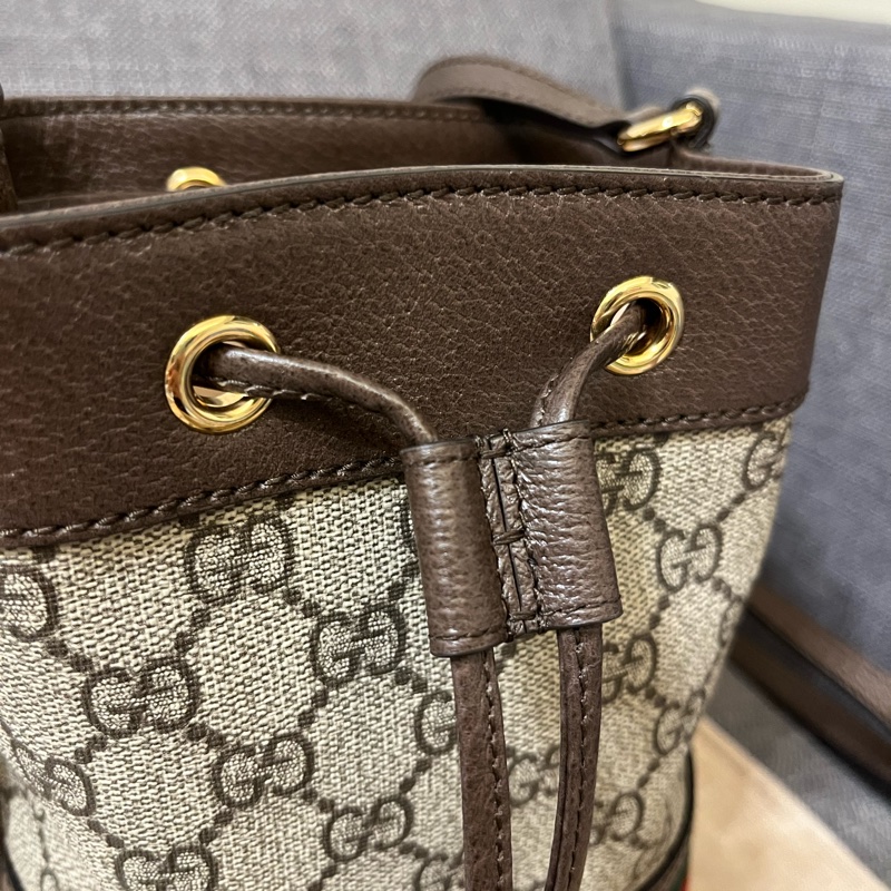 Gucci 老花 小水桶+ 全新內膽 （✔️即買即背）-7