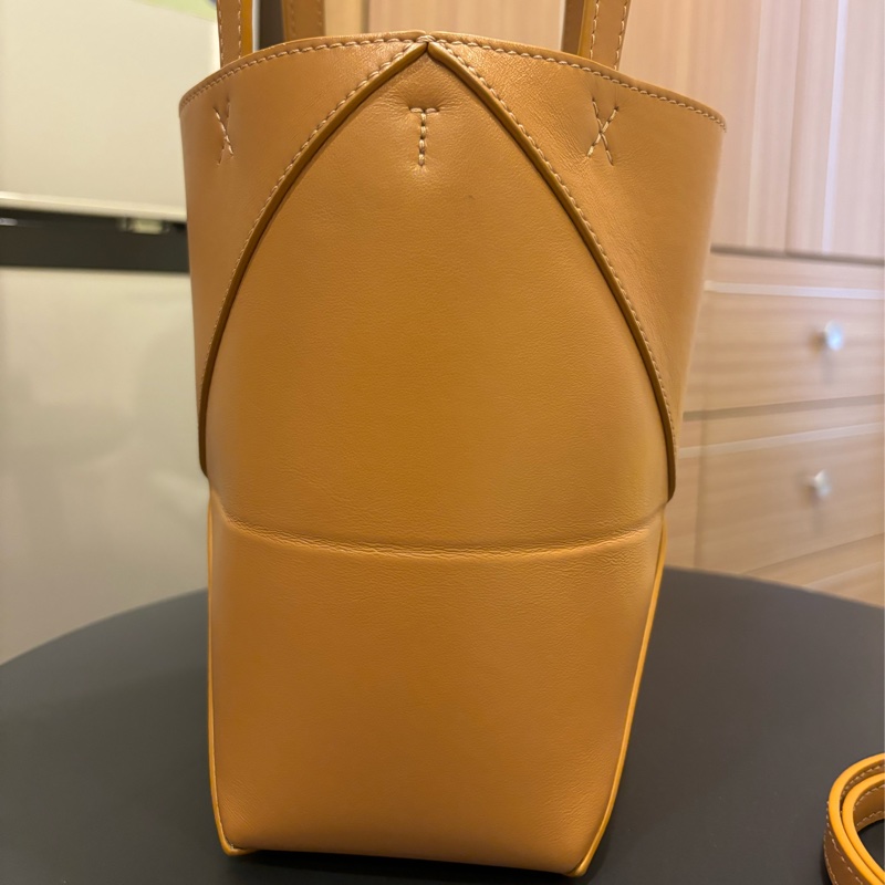 Loewe Mini Puzzle Fold Tote 沙漠色 暖沙色-2