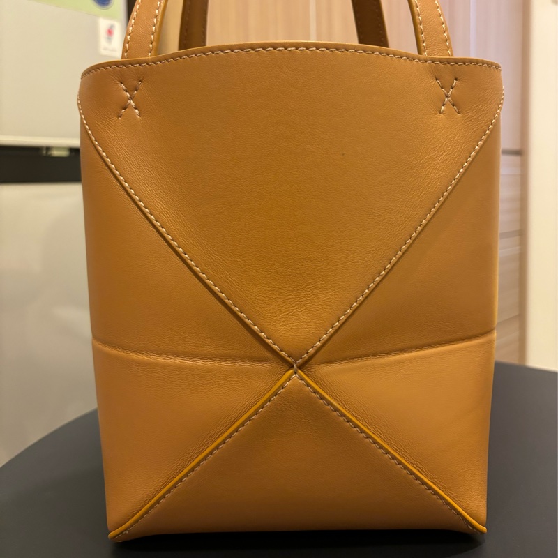 Loewe Mini Puzzle Fold Tote 沙漠色 暖沙色-3