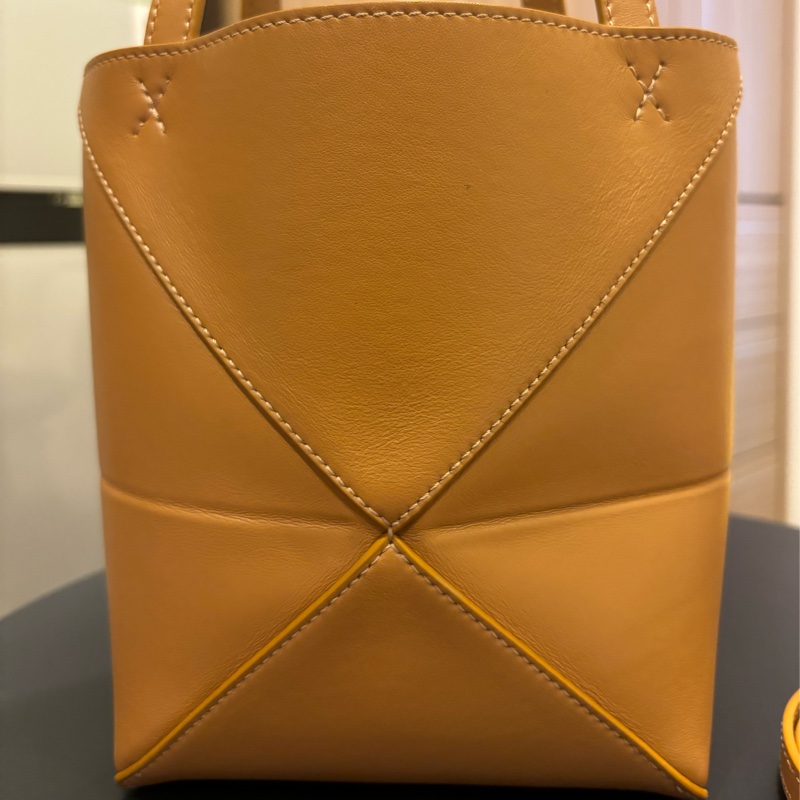 Loewe Mini Puzzle Fold Tote 沙漠色 暖沙色-5