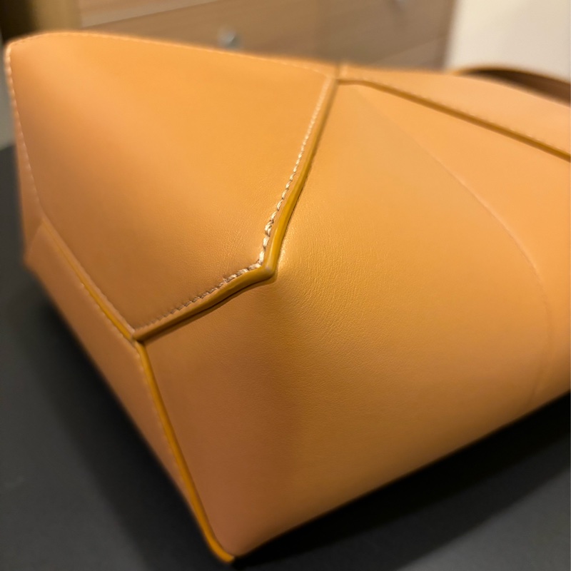 Loewe Mini Puzzle Fold Tote 沙漠色 暖沙色-9