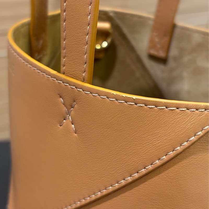 Loewe Mini Puzzle Fold Tote 沙漠色 暖沙色-16