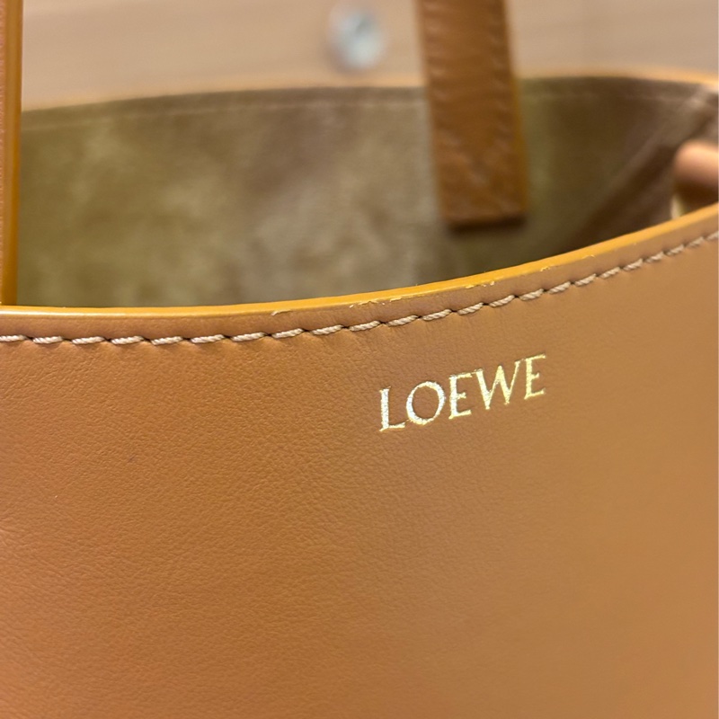 Loewe Mini Puzzle Fold Tote 沙漠色 暖沙色-17