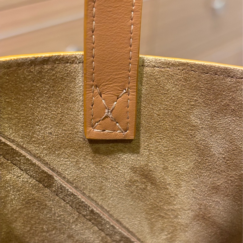 Loewe Mini Puzzle Fold Tote 沙漠色 暖沙色-23