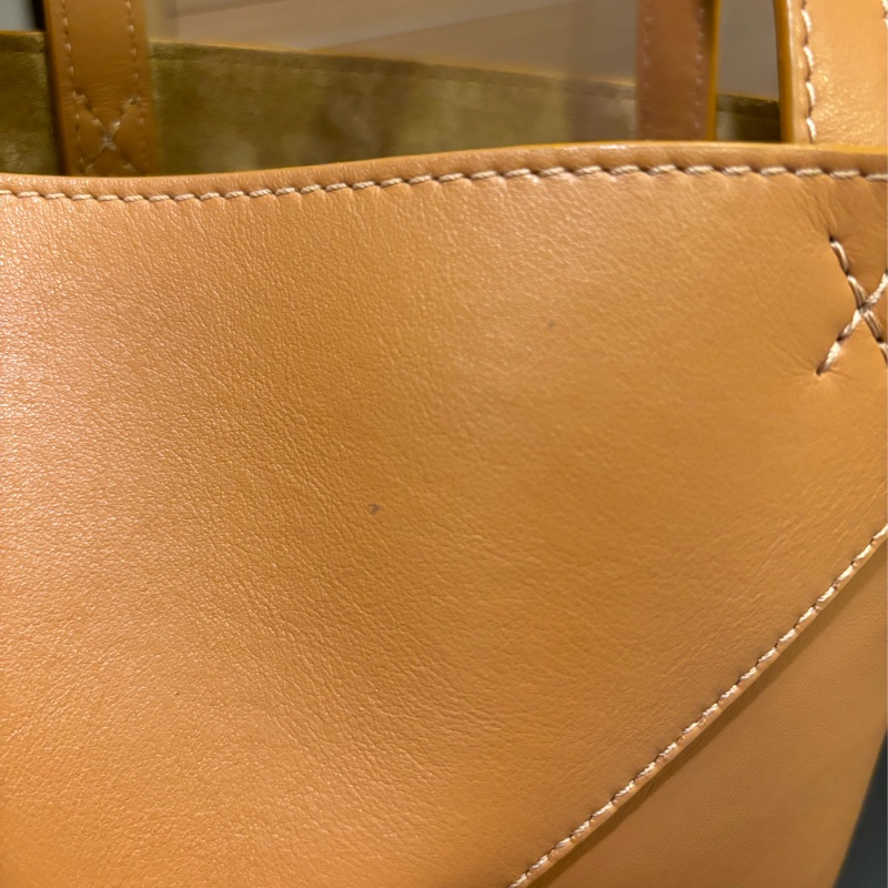 Loewe Mini Puzzle Fold Tote 沙漠色 暖沙色-30