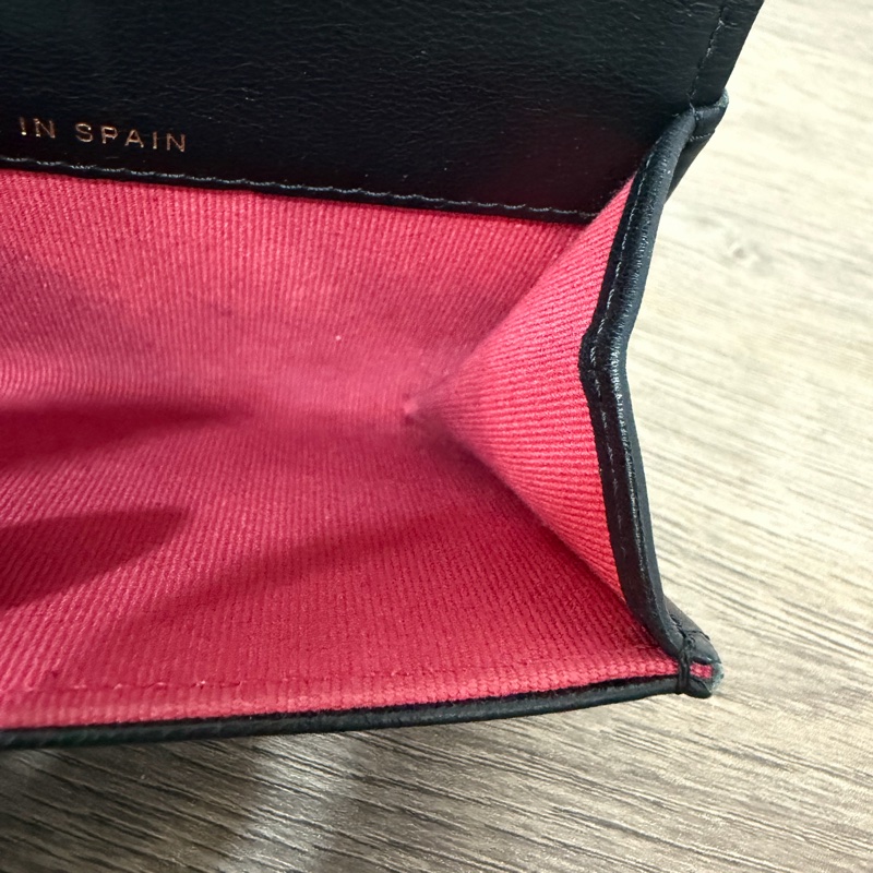 Chanel黑金19系列翻蓋零錢卡包-27