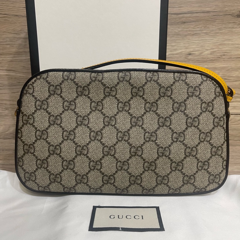 全新Gucci虎頭相機包「台灣專櫃購入購證、配件齊全」-9