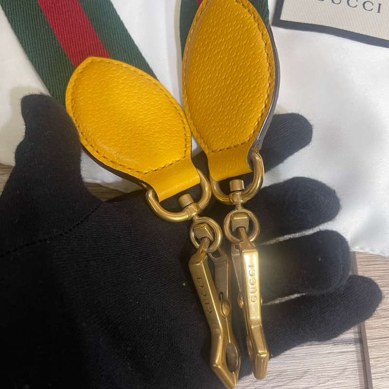 全新Gucci虎頭相機包「台灣專櫃購入購證、配件齊全」-18