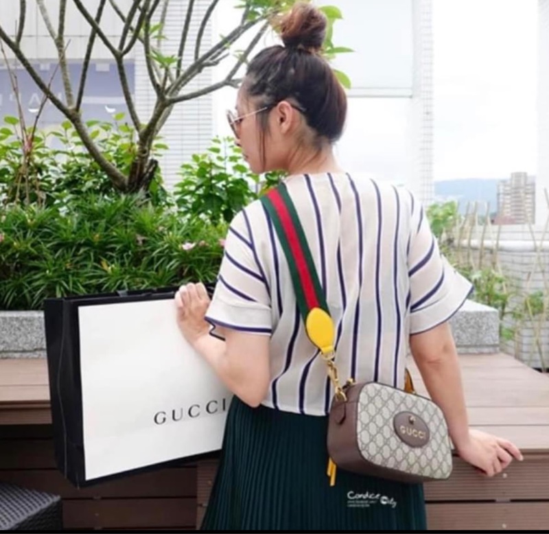 全新Gucci虎頭相機包「台灣專櫃購入購證、配件齊全」-20