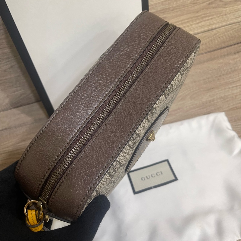 全新Gucci虎頭相機包「台灣專櫃購入購證、配件齊全」-23