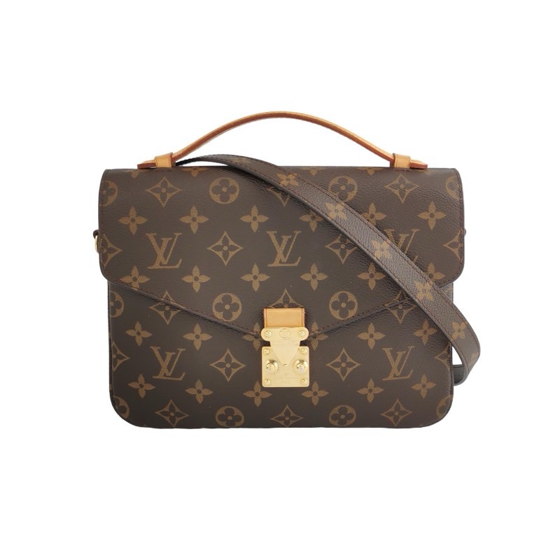 Louis Vuitton (LV) Pochette Metis老花鎖扣郵差包_中號-5