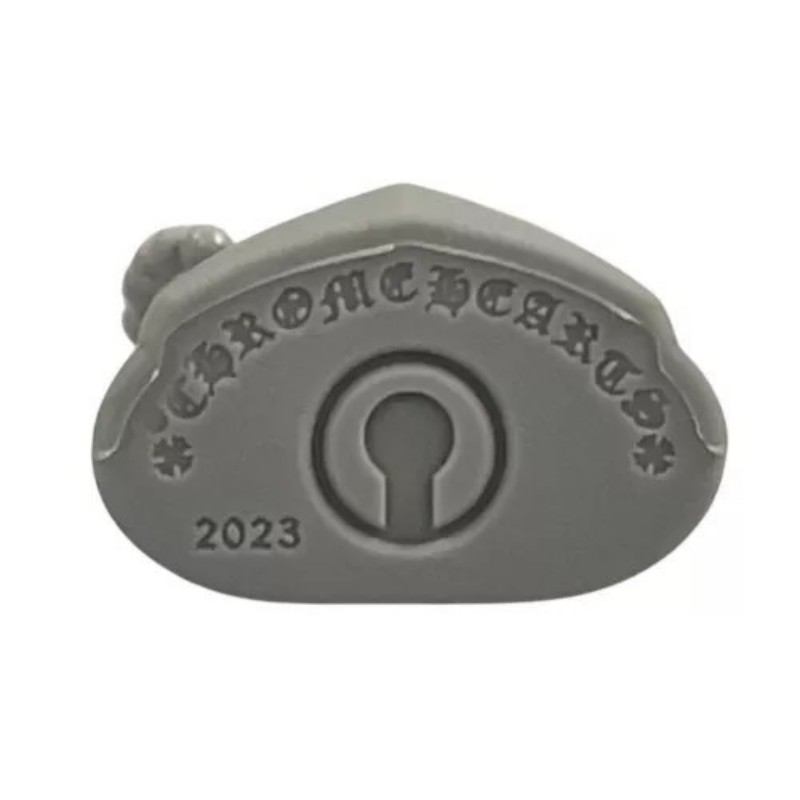 Chrome Hearts 克羅心 梵文鎖頭樹脂鏈(灰) ❤ (ɔˆз(ˆ⌣ˆc)-15