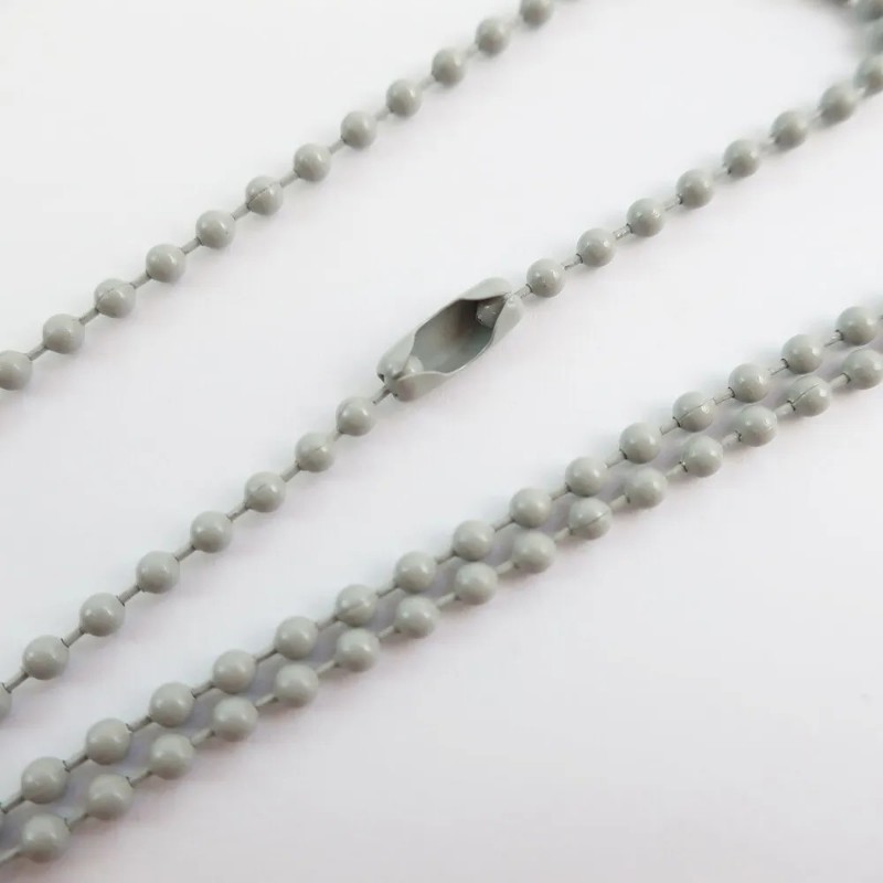 Chrome Hearts 克羅心 梵文鎖頭樹脂鏈(灰) ❤ (ɔˆз(ˆ⌣ˆc)-18