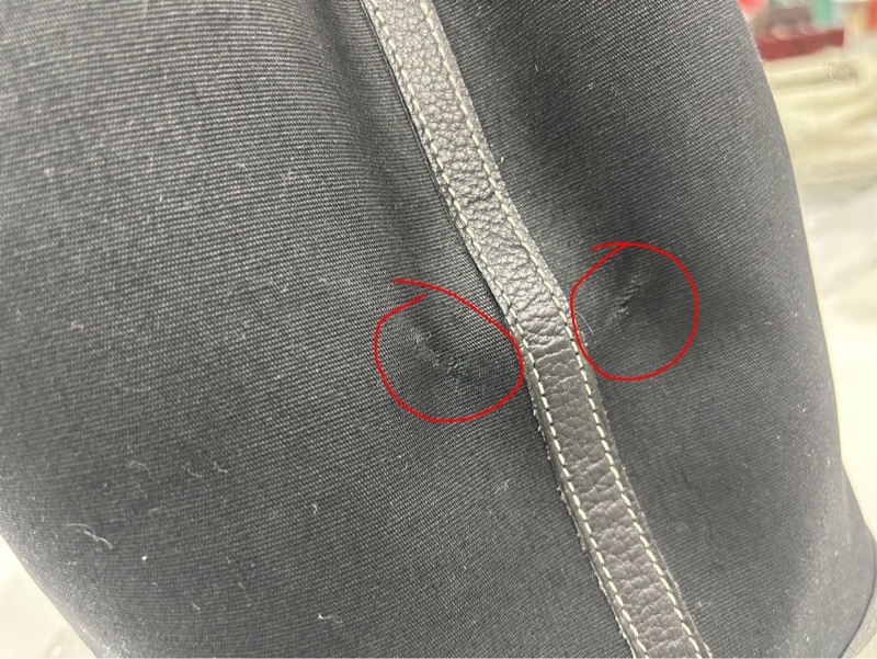 Hermes Garden party 36 黑色手提包-12