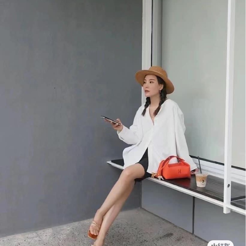 Hermes 便當袋 橘色 pm-1