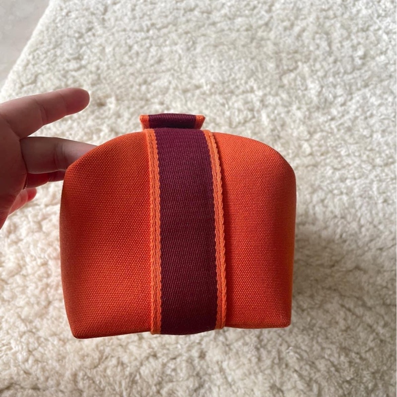 Hermes 便當袋 橘色 pm-16