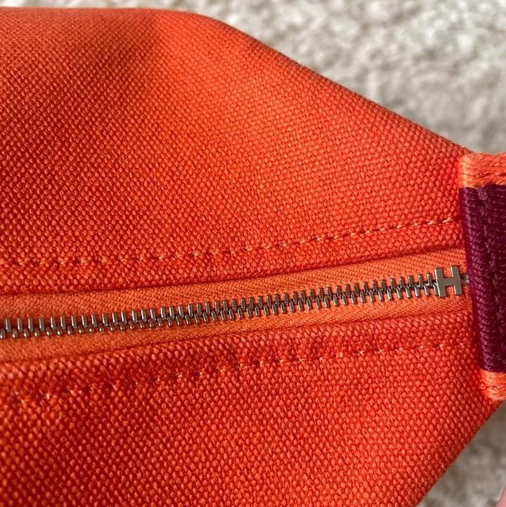 Hermes 便當袋 橘色 pm-18