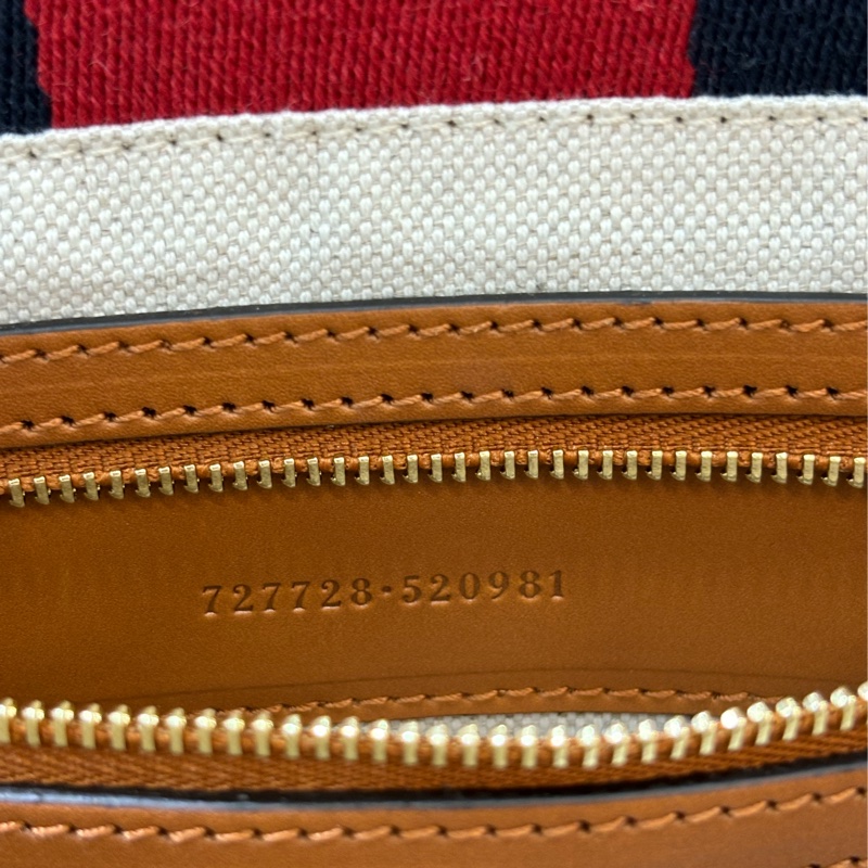 Gucci 焦糖色 牛皮 米白 帆布 GRG 藍紅藍 金釦 托特包 Booktote 手提包 公事包 斜背包 肩背包 旅行包-29