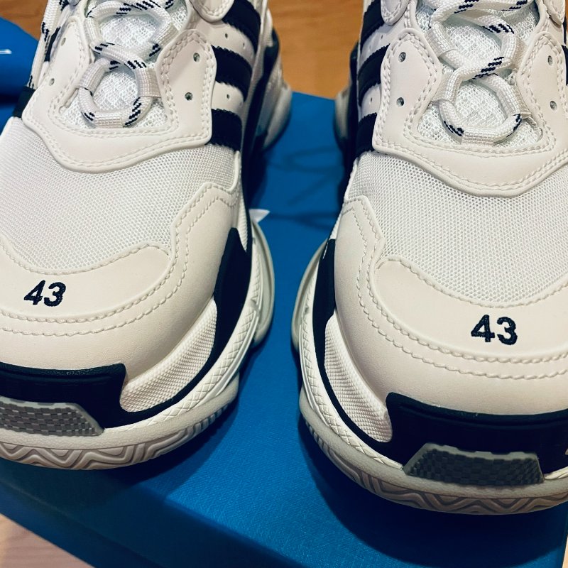 43碼Balenciaga x adidas Triple S 絕版聯名鞋｜PopChill 拍拍圈