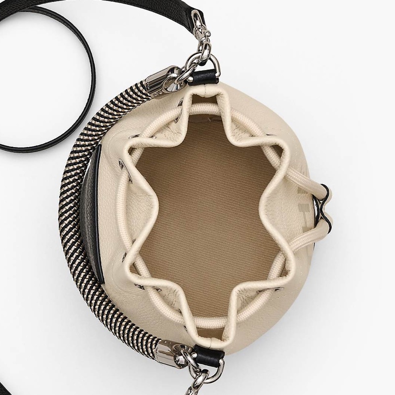 MJ全新拼色皮質水桶包-8